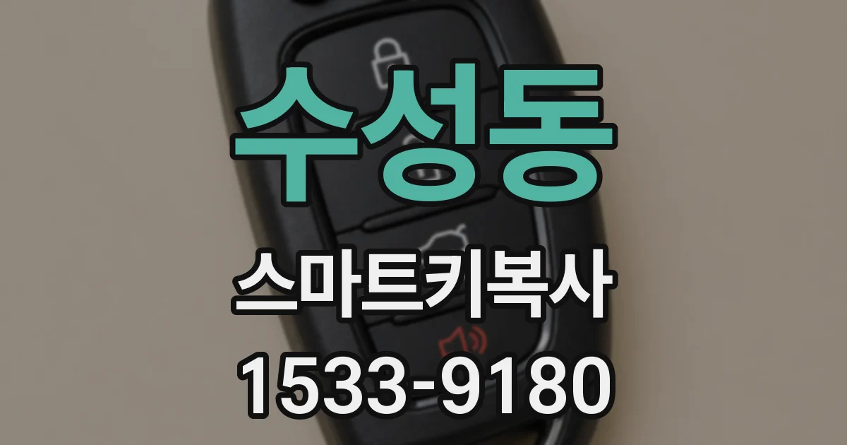 수성동 스마트키복사