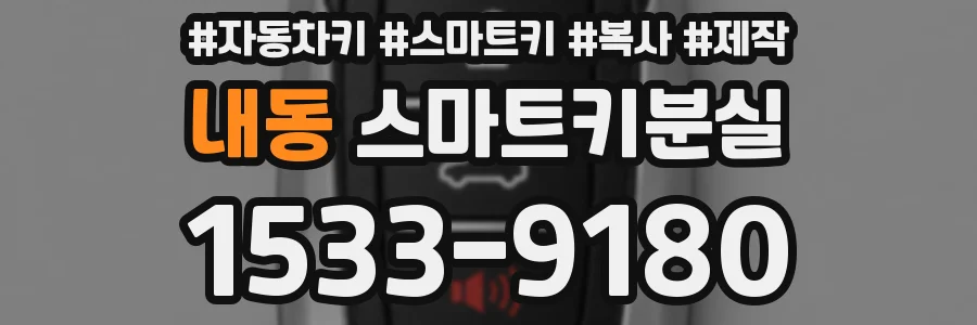 내동 스마트키분실