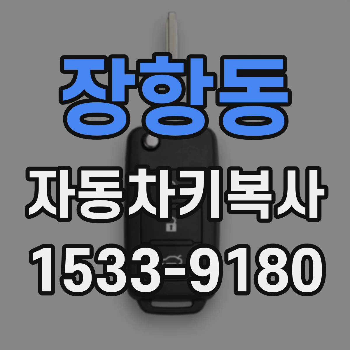 장항동 자동차키복사