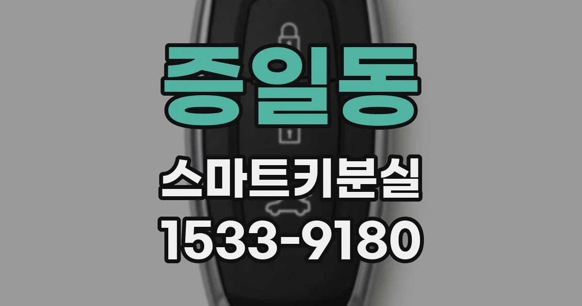증일동 스마트키분실