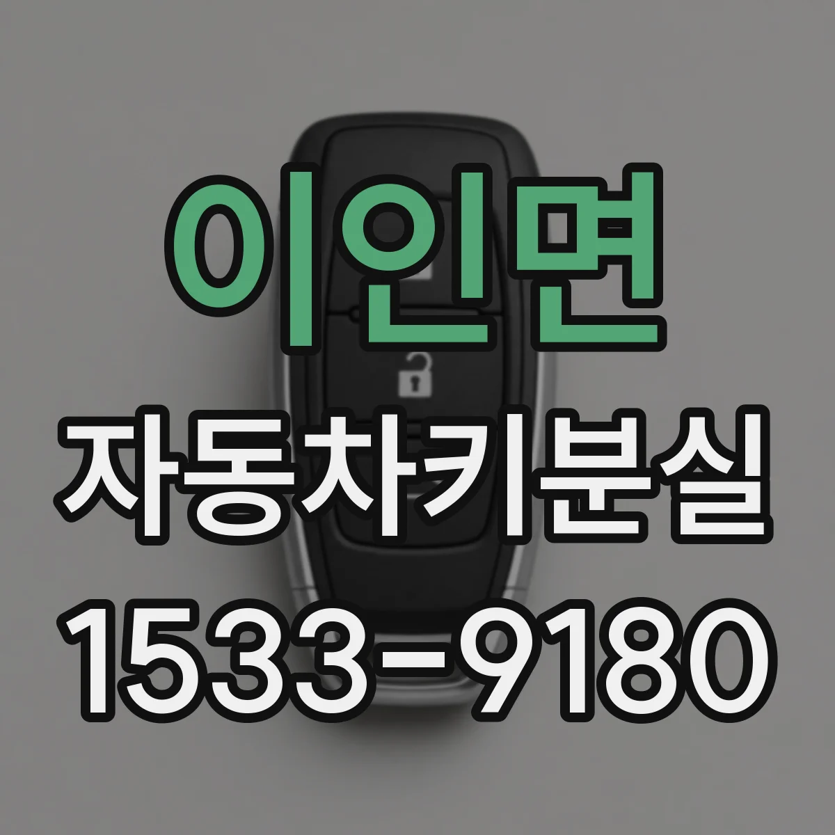 이인면 자동차키분실