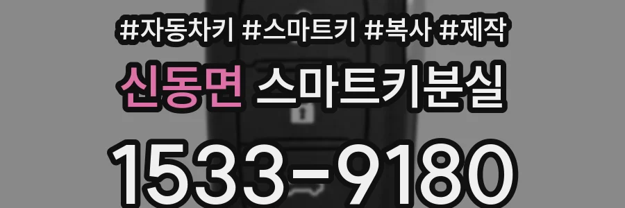 신동면 스마트키분실