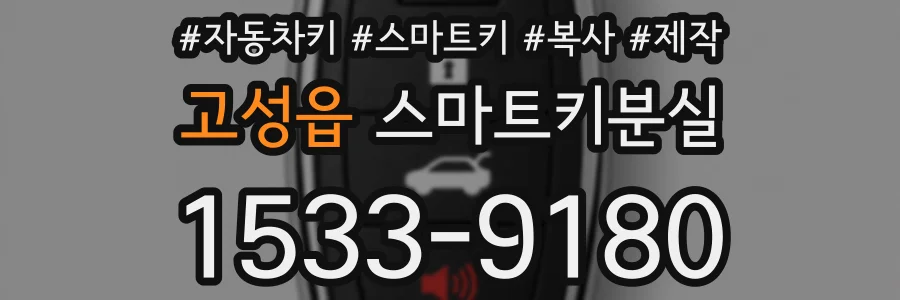 고성읍 스마트키분실