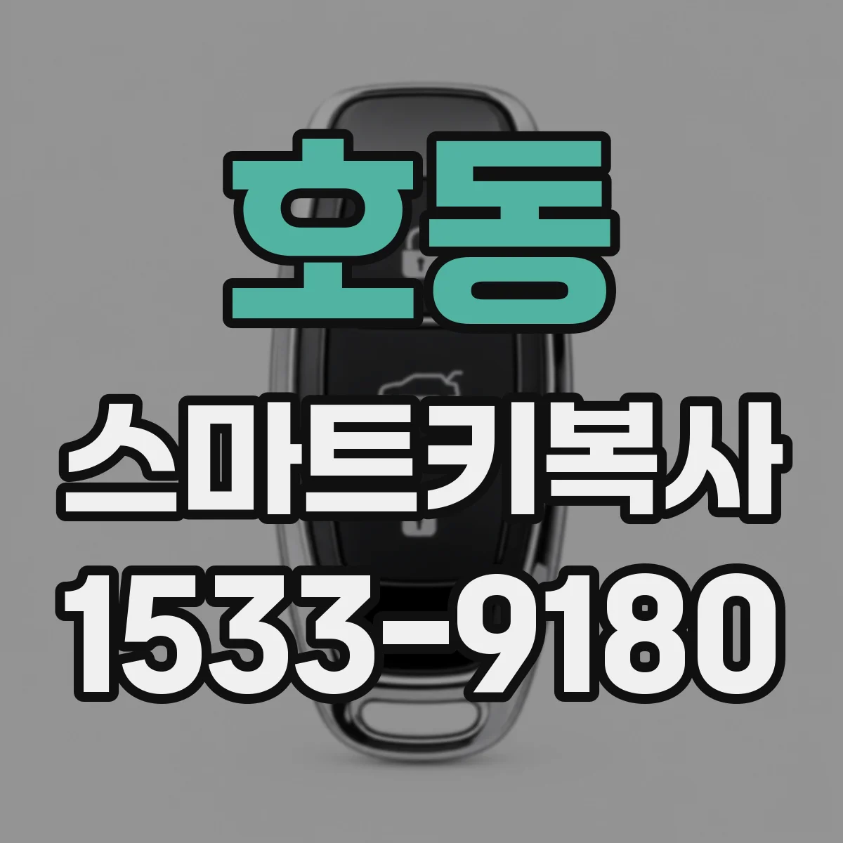 호동 스마트키복사
