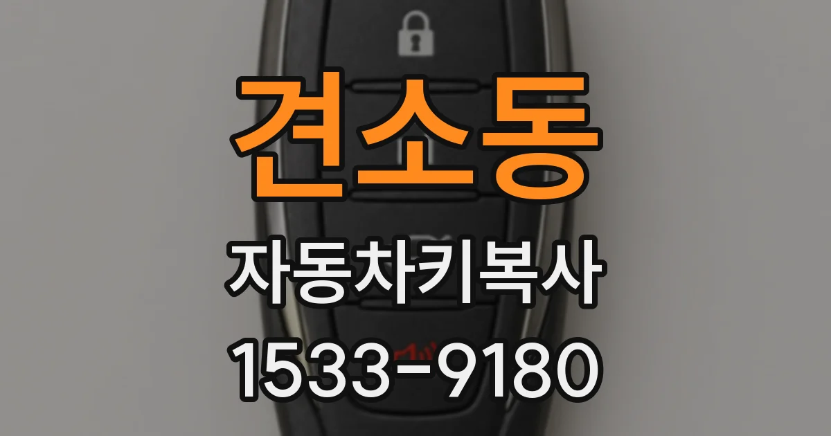 견소동 자동차키복사