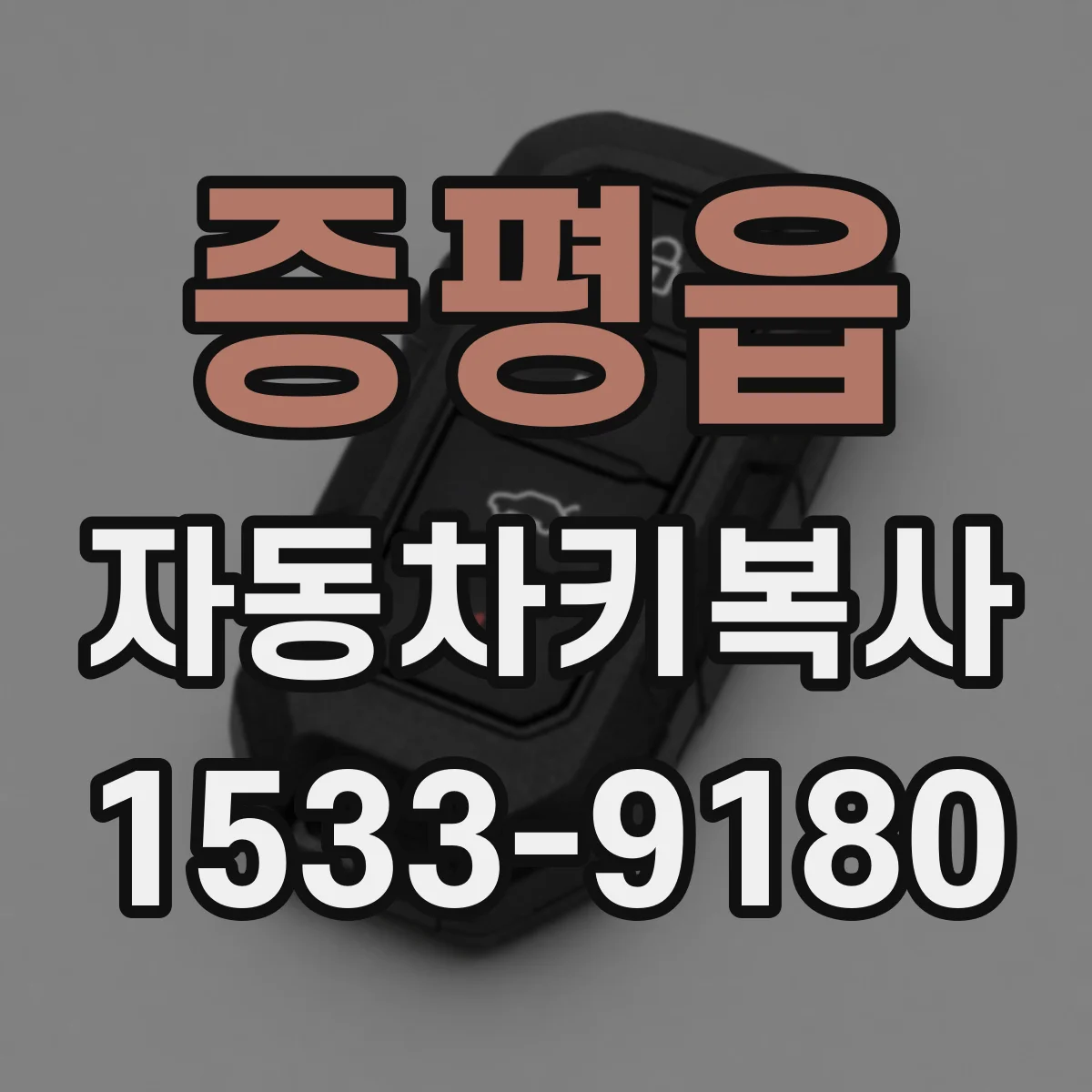 증평읍 자동차키복사