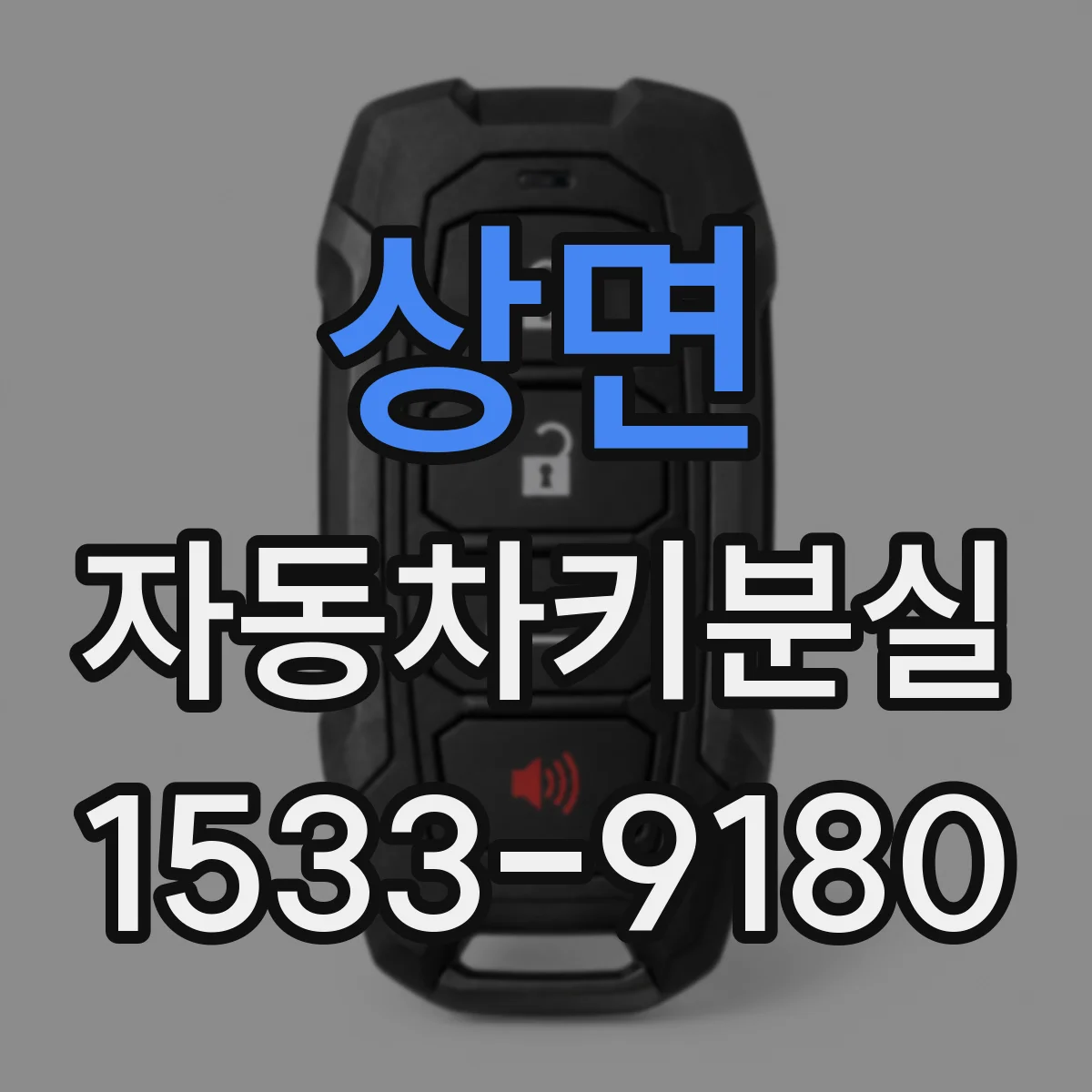 상면 자동차키분실