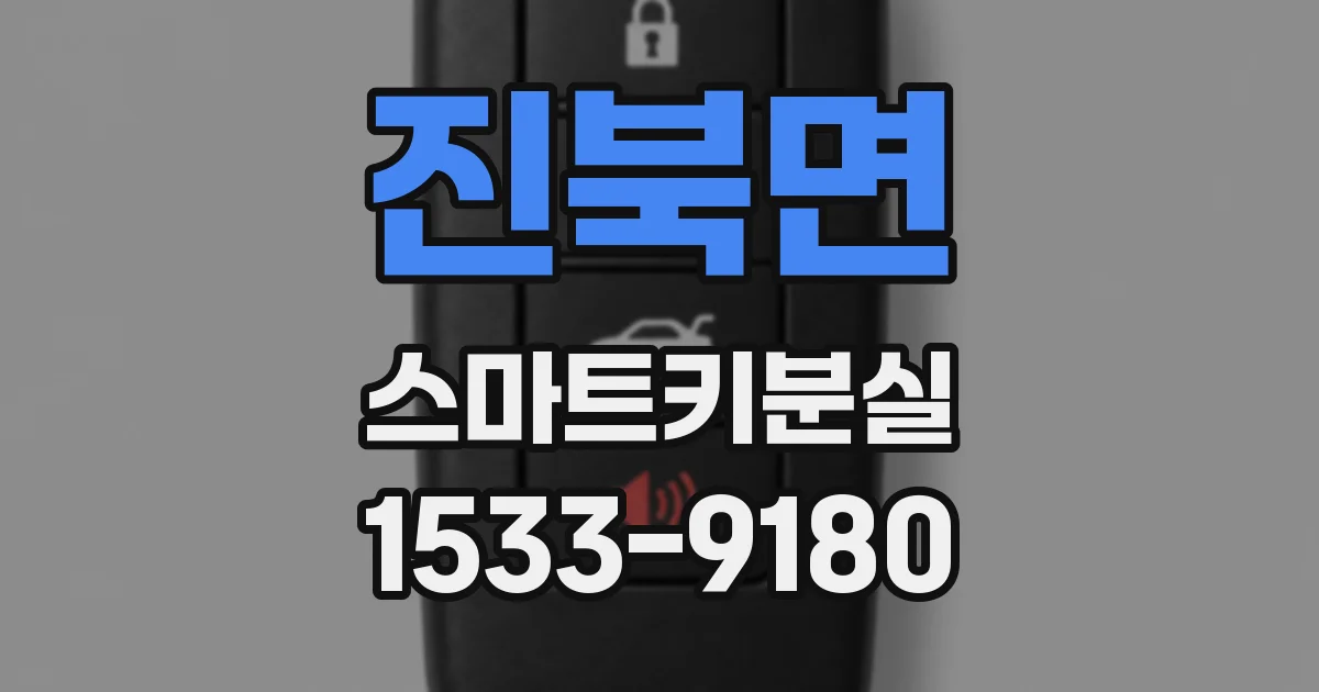 진북면 스마트키분실