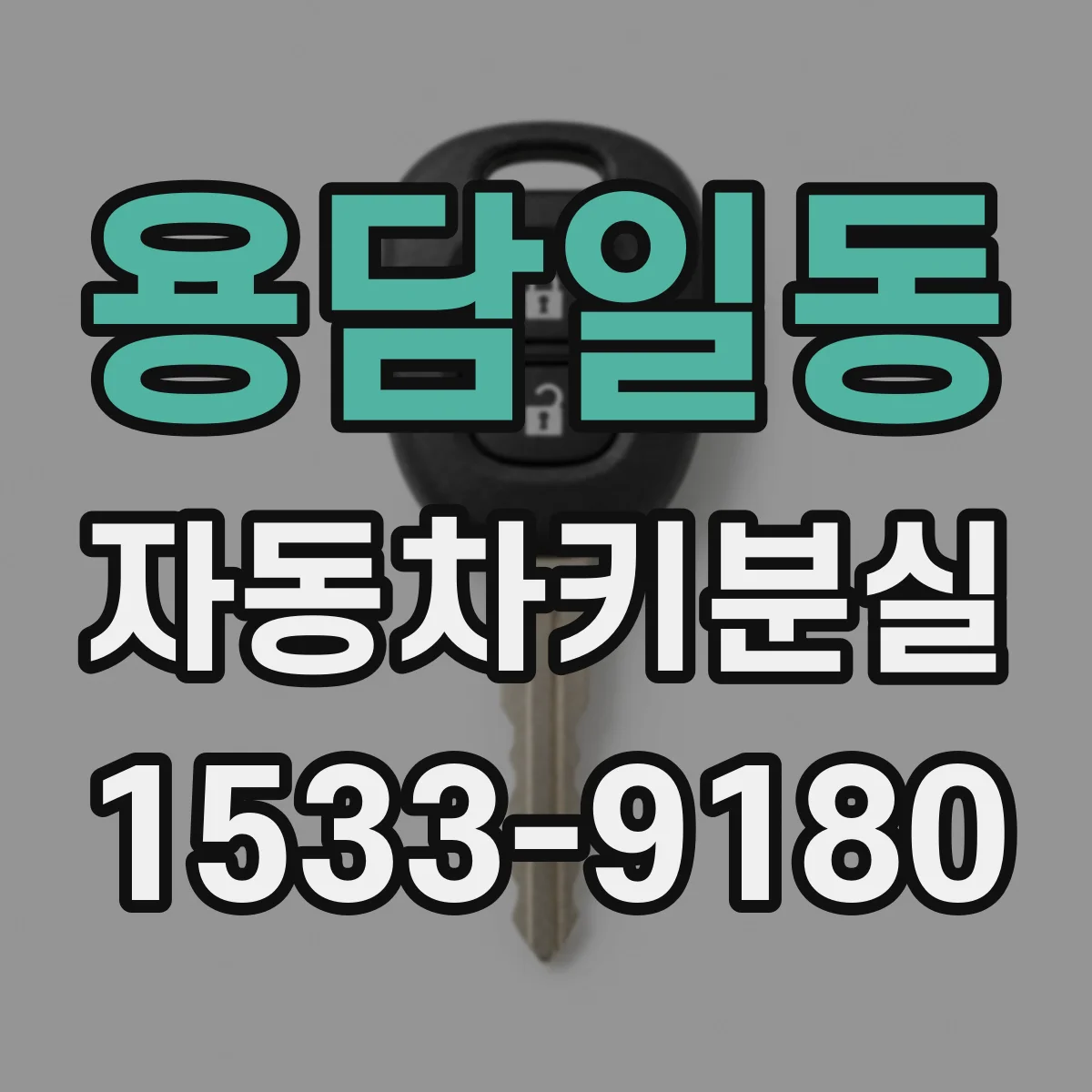 용담일동 자동차키분실