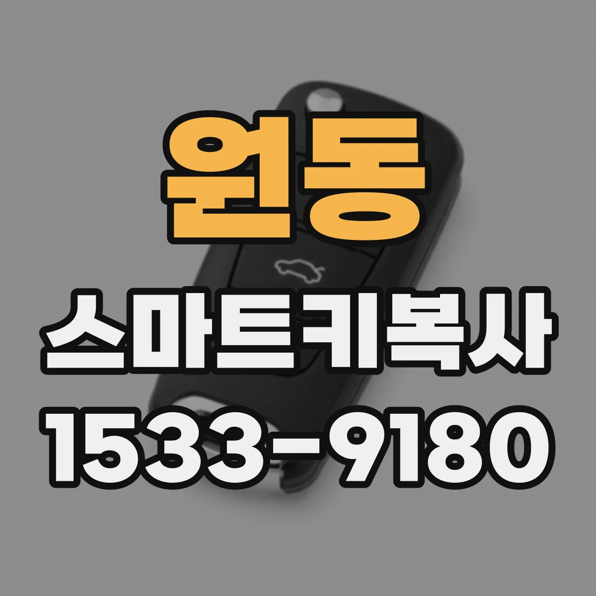 원동 스마트키복사