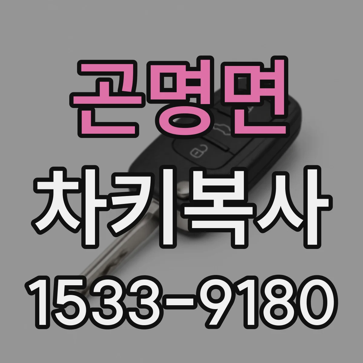 곤명면 차키복사