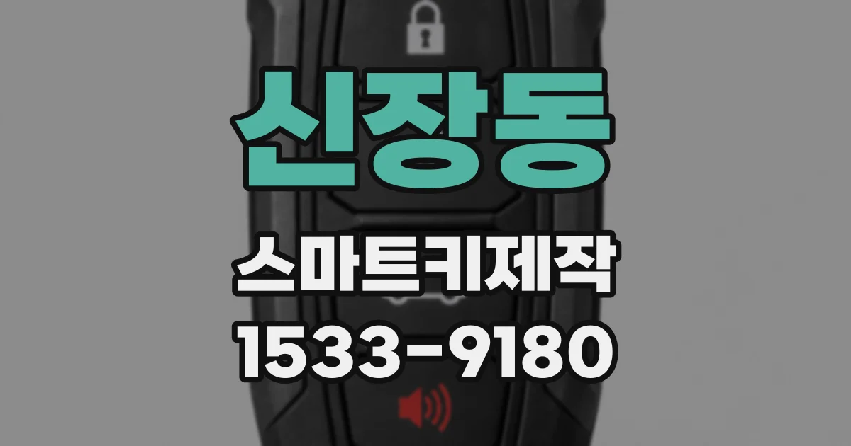 신장동 스마트키제작