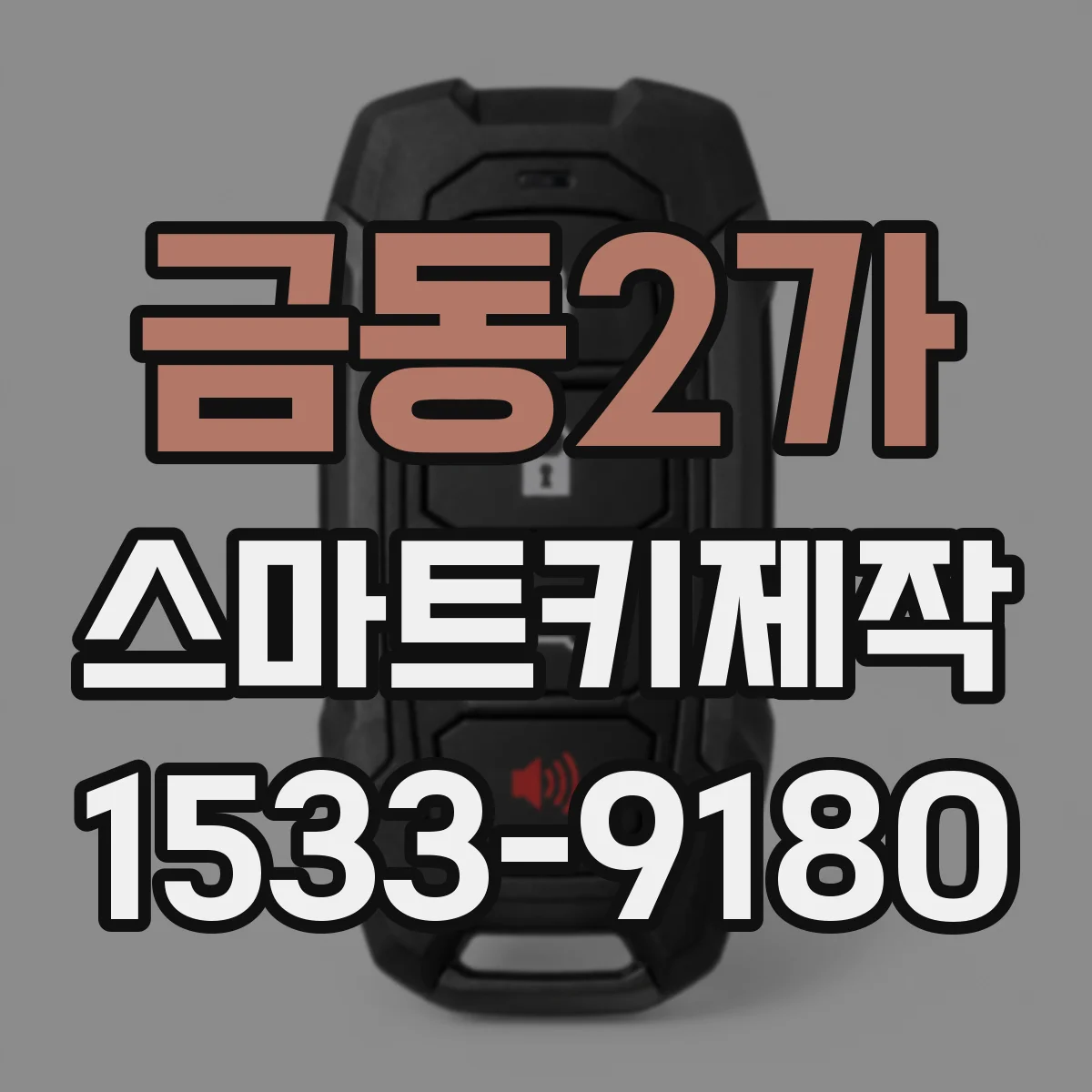 금동2가 스마트키제작