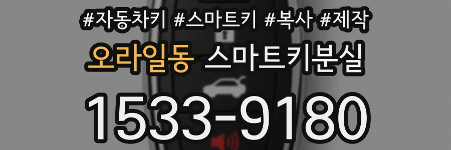 오라일동 스마트키분실