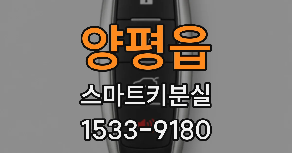 양평읍 스마트키분실