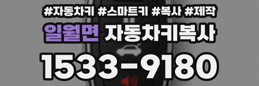 일월면 자동차키복사