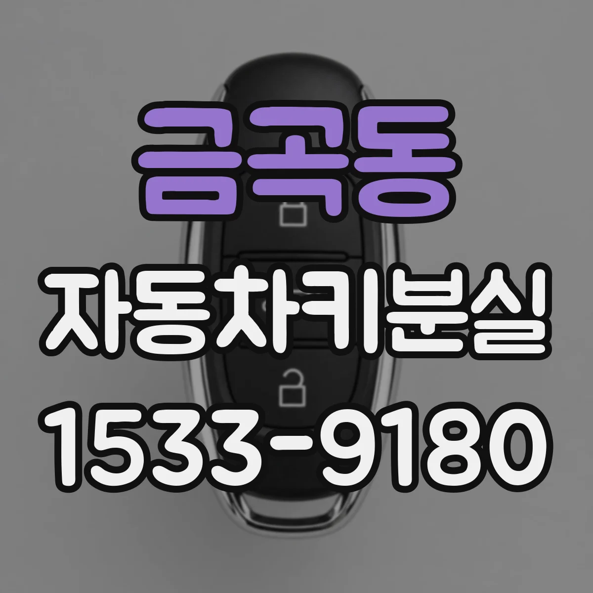 금곡동 자동차키분실