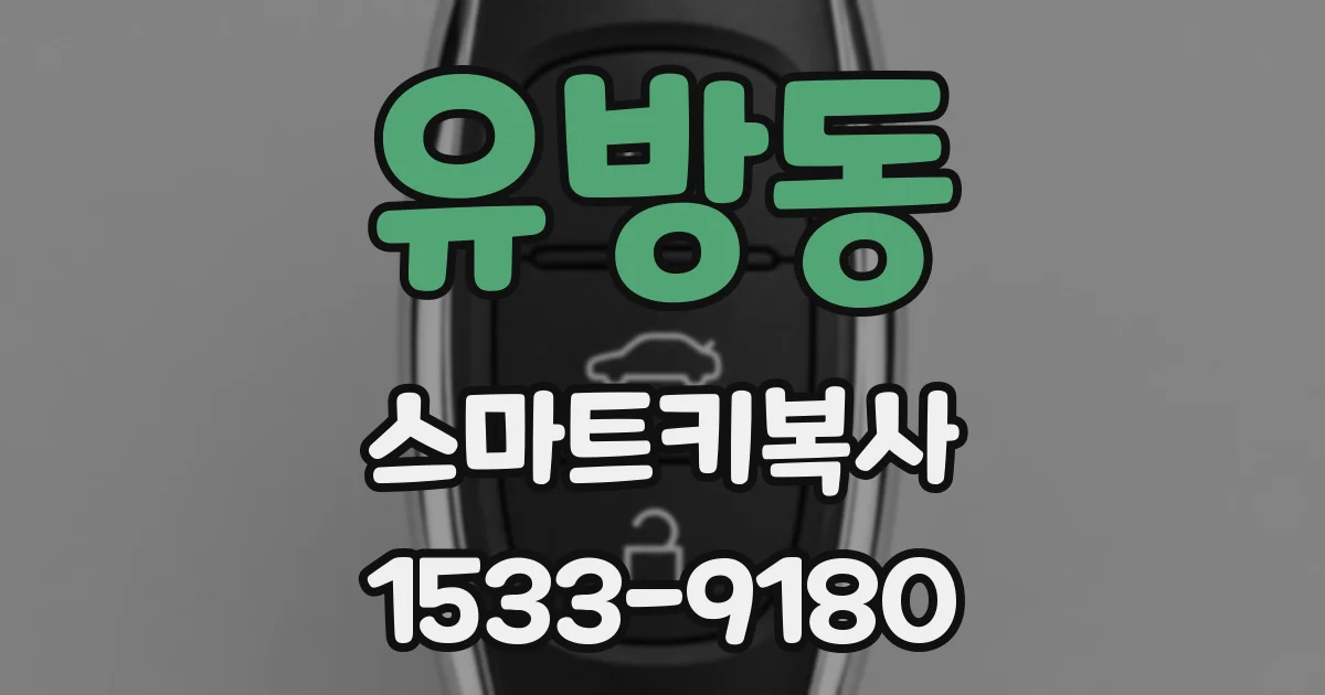 유방동 스마트키복사
