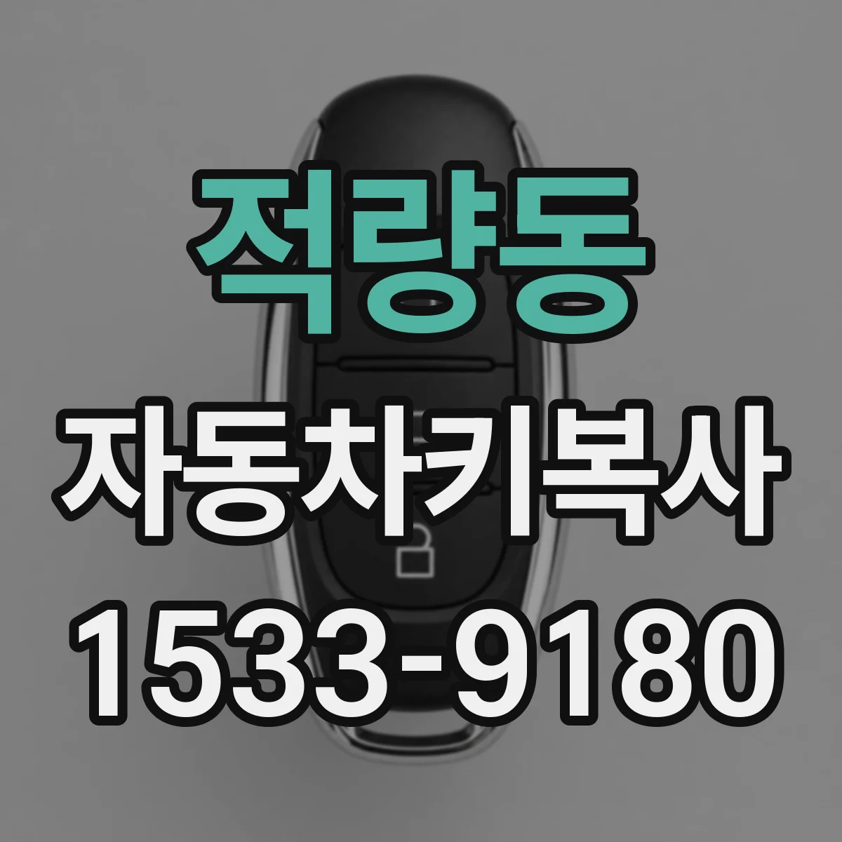 적량동 자동차키복사