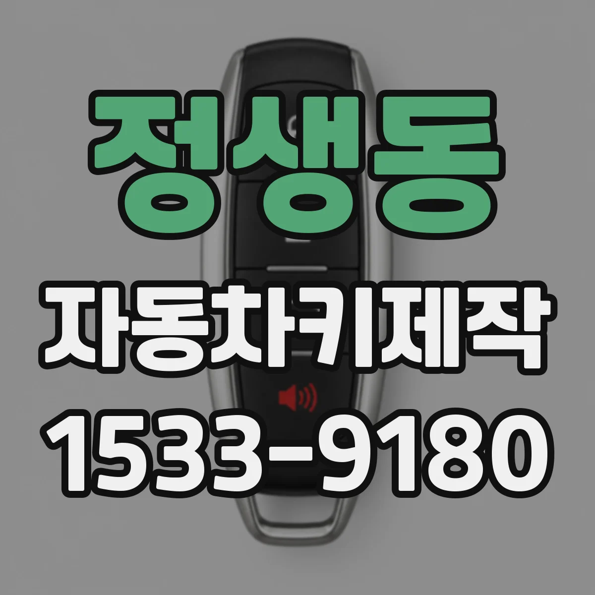 정생동 자동차키제작
