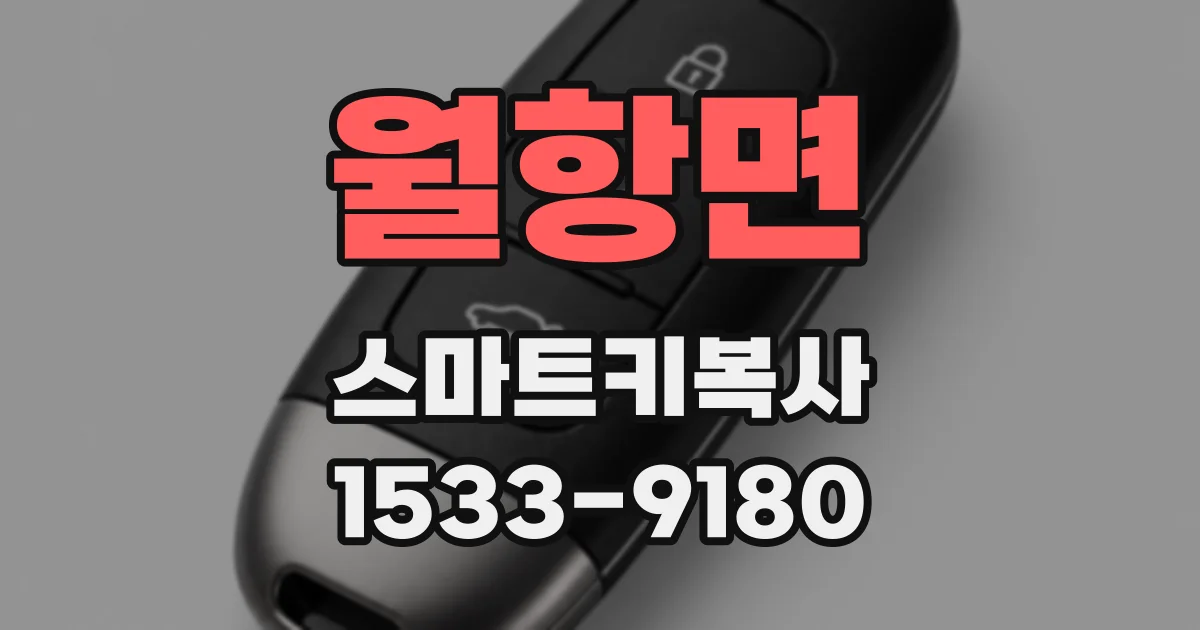 월항면 스마트키복사