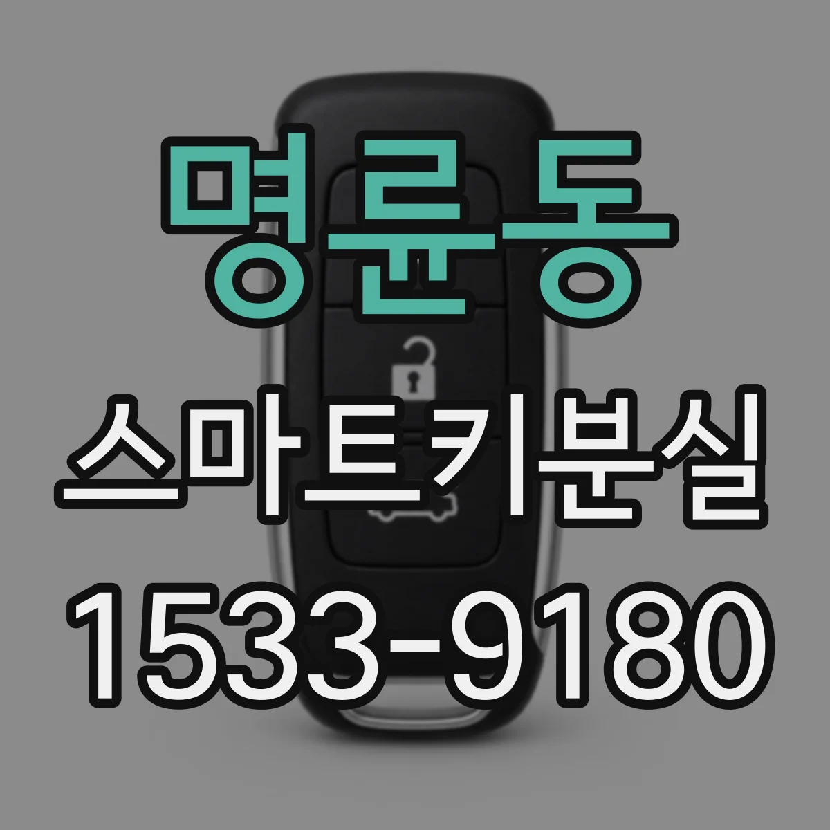 명륜동 스마트키분실