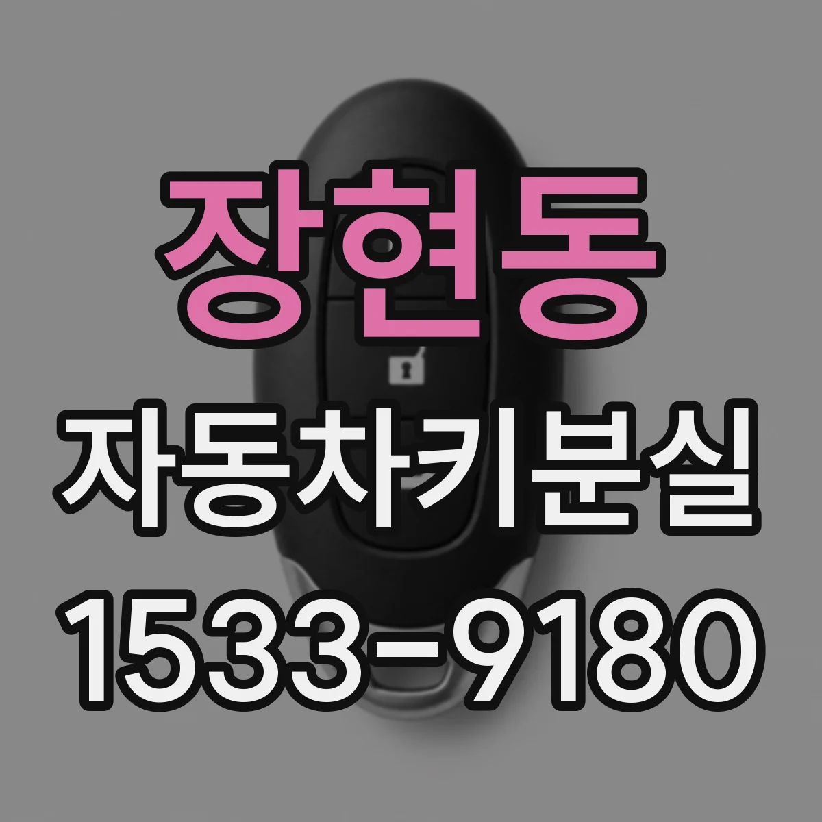 장현동 자동차키분실