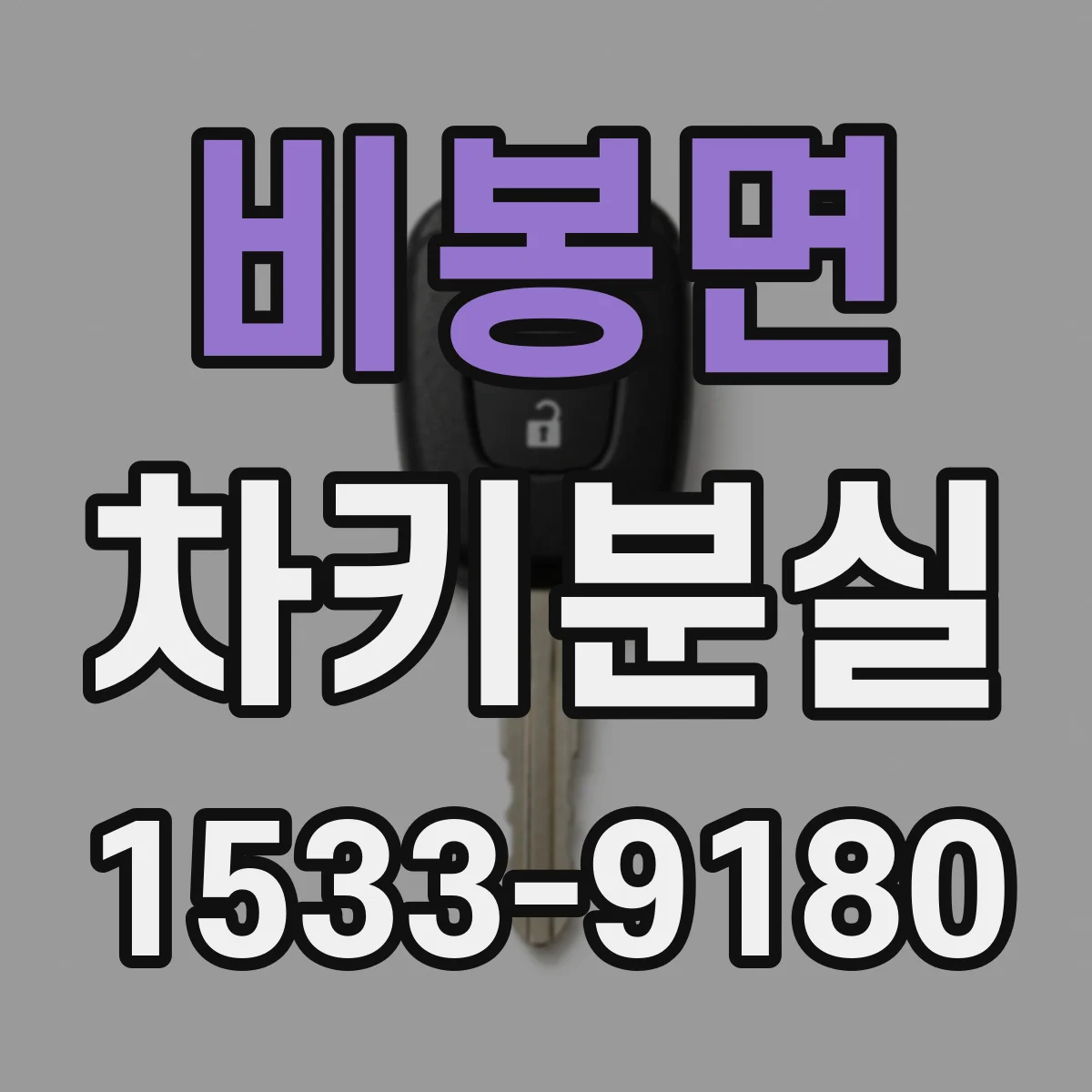 비봉면 차키분실