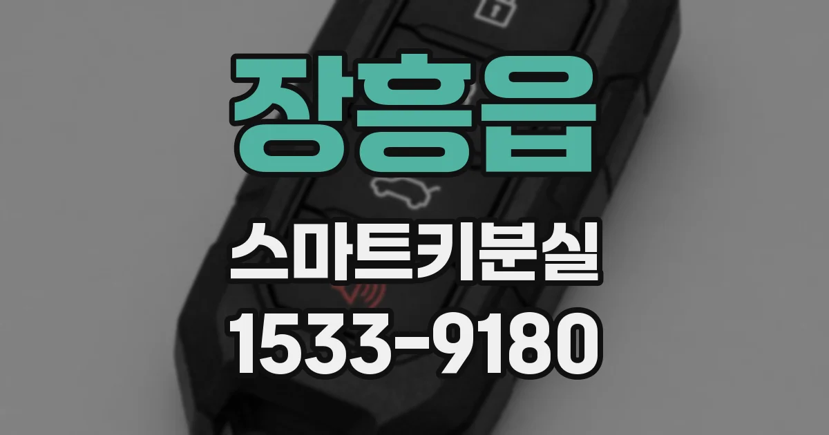 장흥읍 스마트키분실
