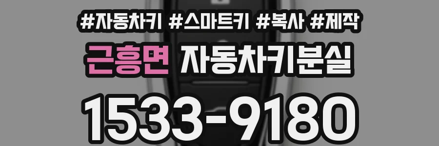 근흥면 자동차키분실