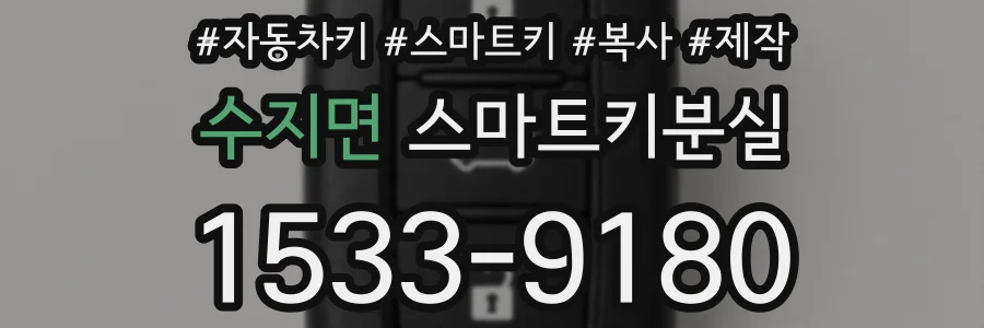 수지면 스마트키분실