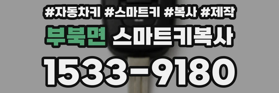 부북면 스마트키복사