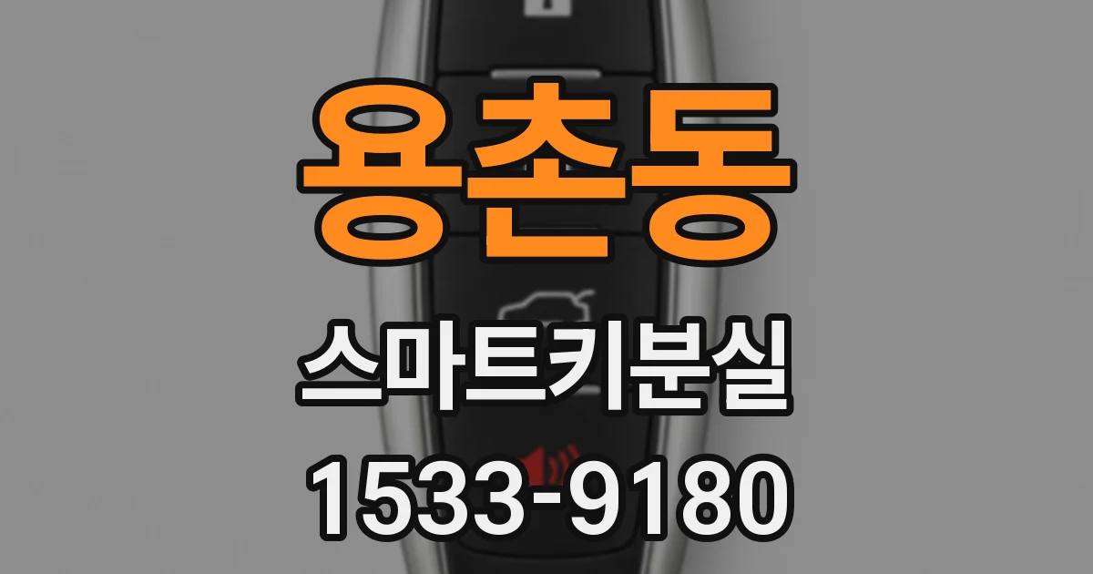 용촌동 스마트키분실