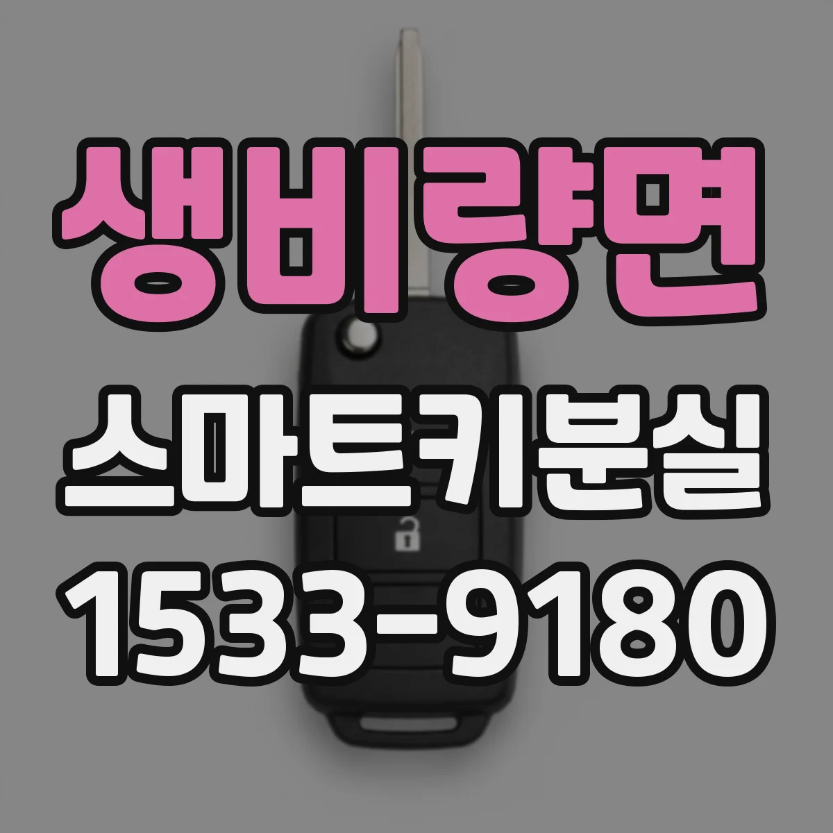 생비량면 스마트키분실