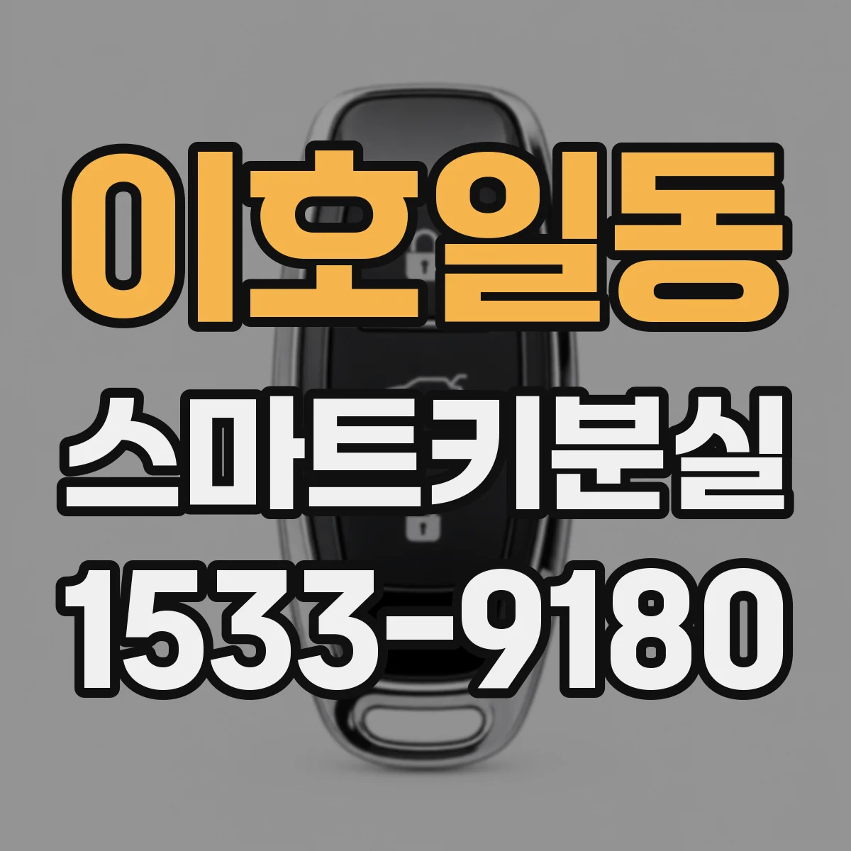 이호일동 스마트키분실