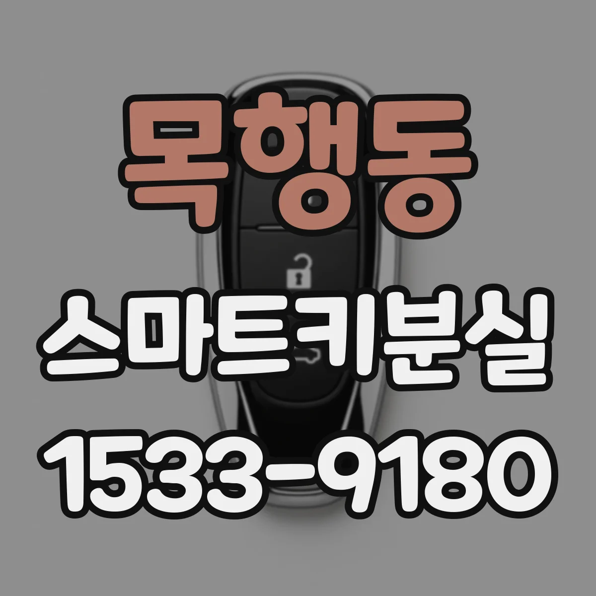 목행동 스마트키분실