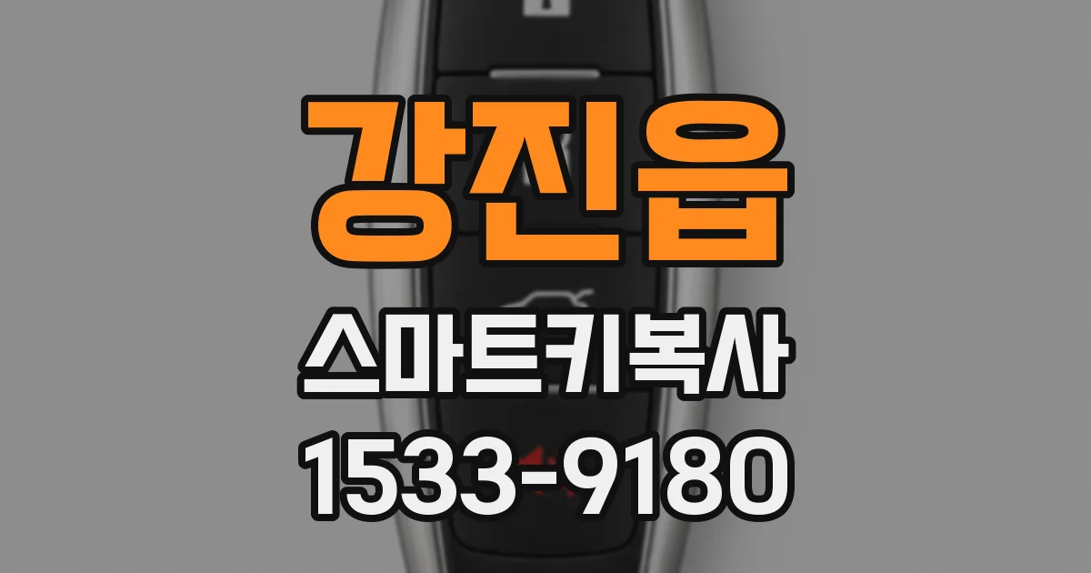 강진읍 스마트키복사