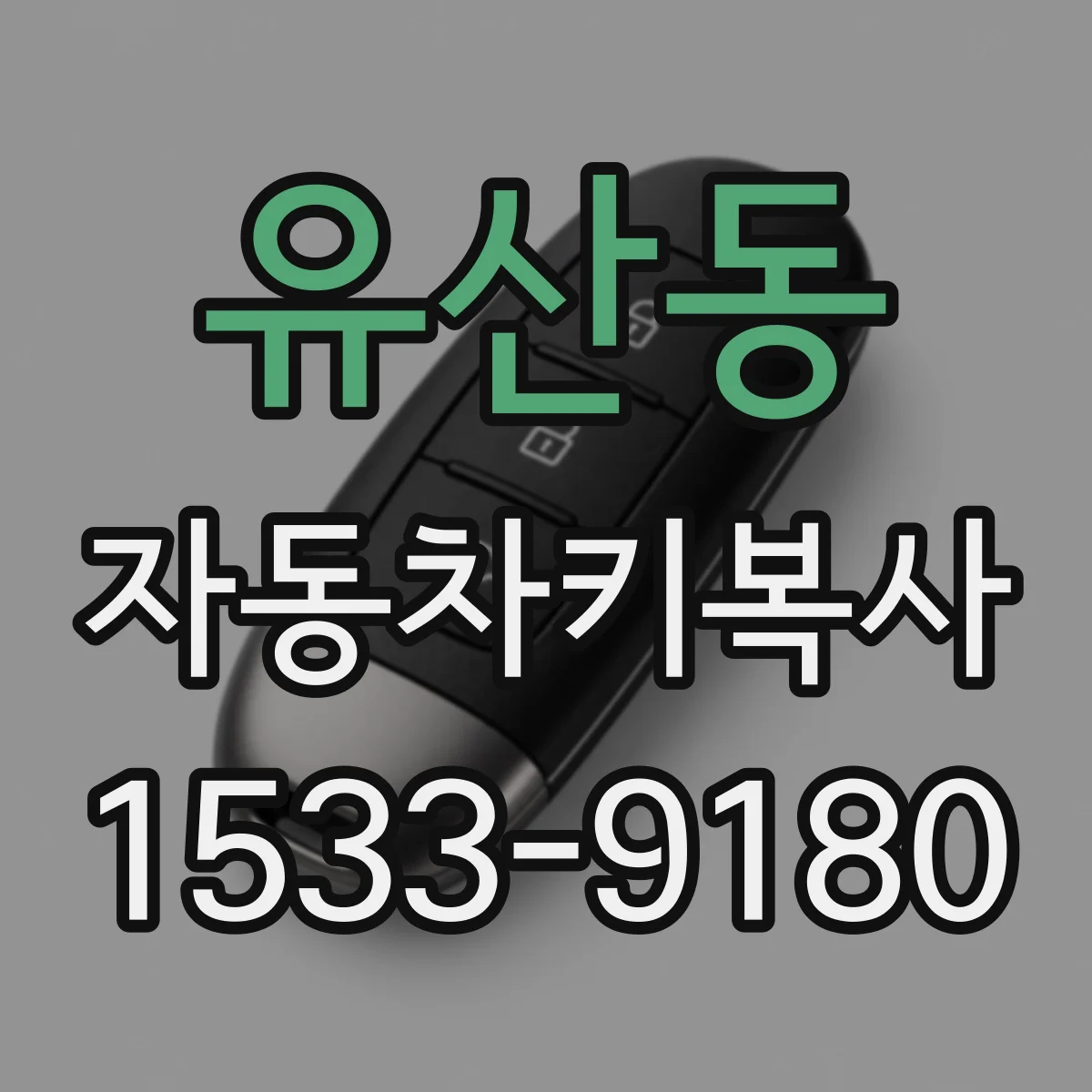 유산동 자동차키복사
