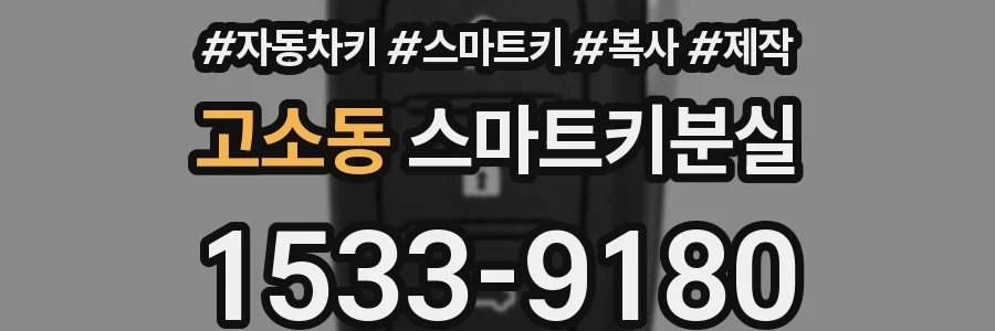 고소동 스마트키분실