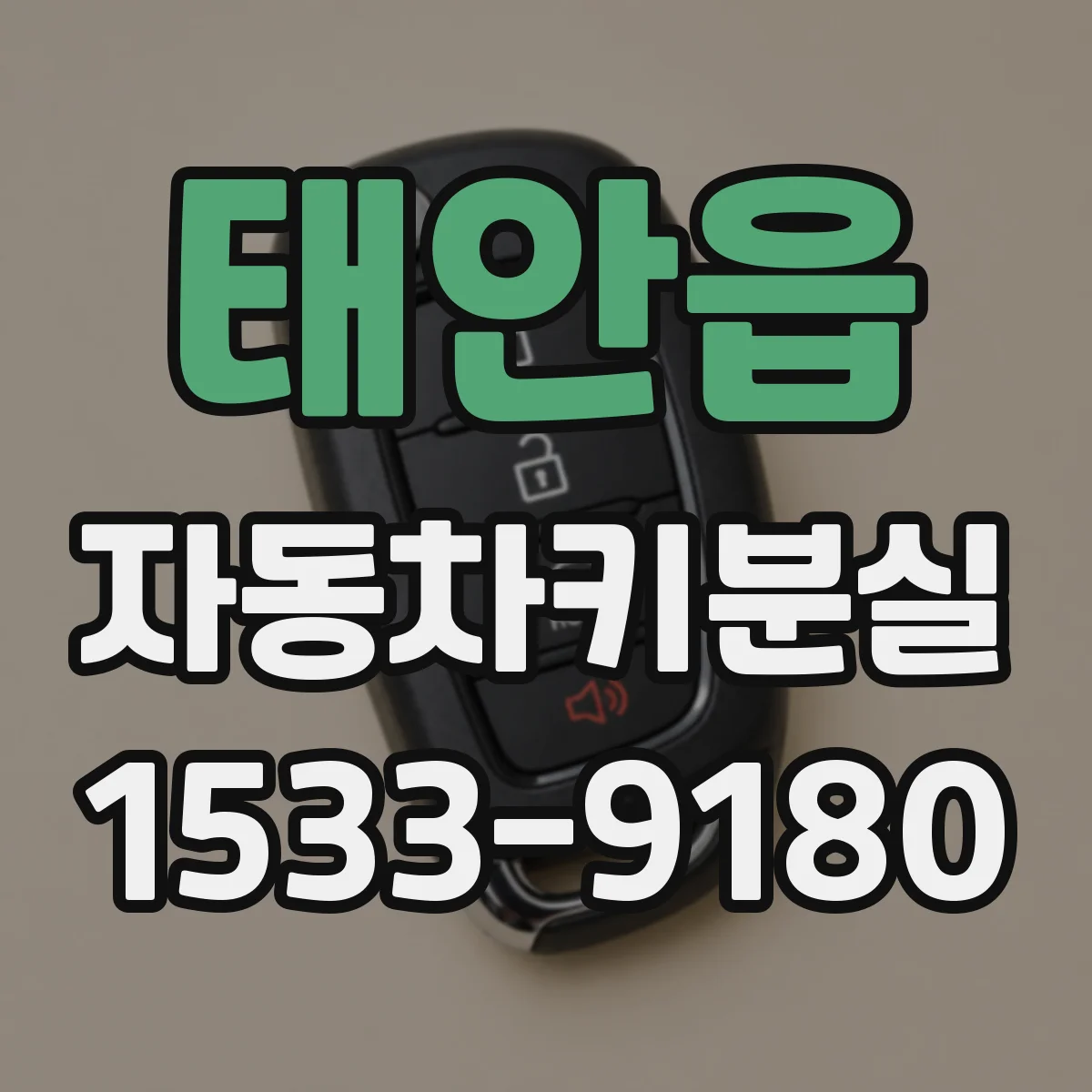 태안읍 자동차키분실