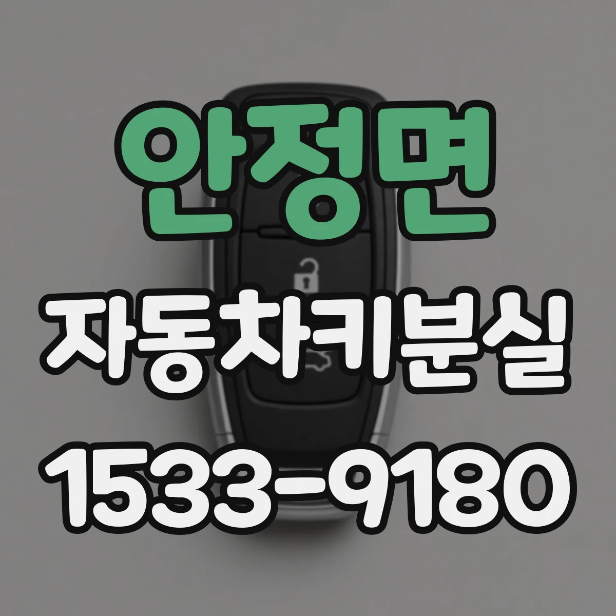 안정면 자동차키분실