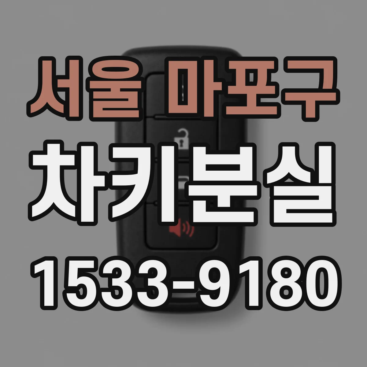 서울 마포구 차키분실