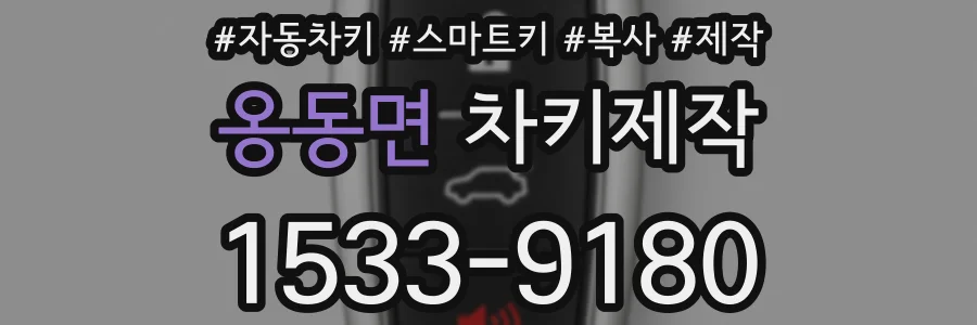 옹동면 차키제작