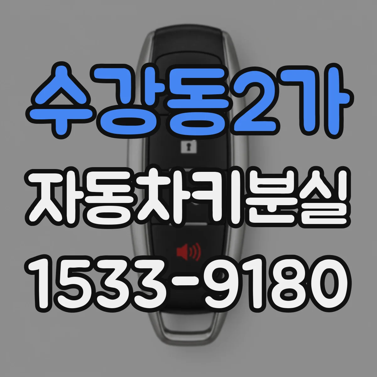 수강동2가 자동차키분실