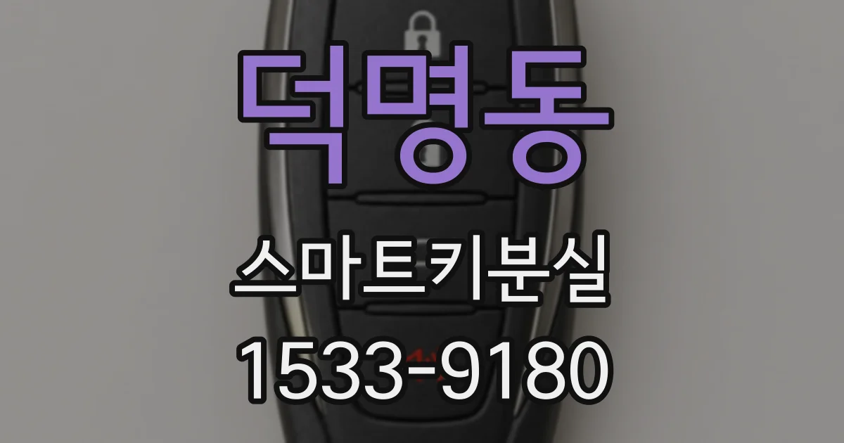 덕명동 스마트키분실