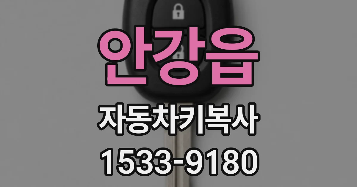 안강읍 자동차키복사