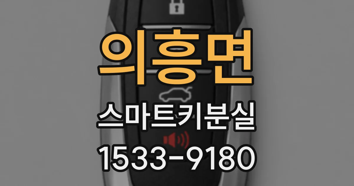 의흥면 스마트키분실