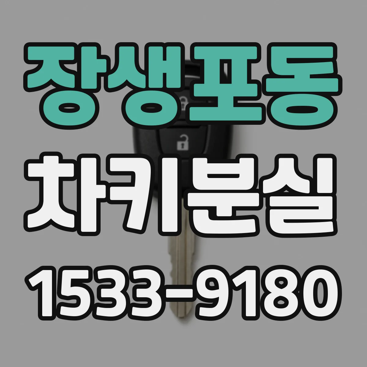 장생포동 차키분실