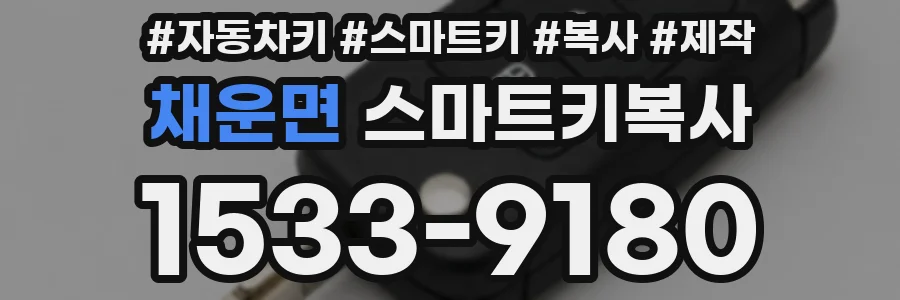 채운면 스마트키복사