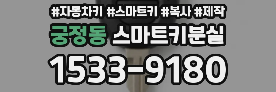 궁정동 스마트키분실
